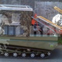 УБШМ-1-13 на снегоболотоходе Пелец «Транспортер 1000»